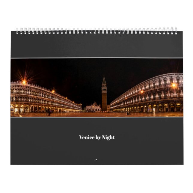 EVE Veniceat Night , Italia, Calendario Europeo (Tapa)