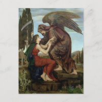 Evelyn de Morgan - La tarjeta postal del Ángel de