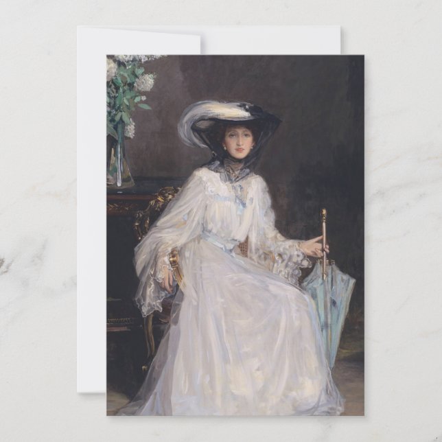 Evelyn Farquhar | Sir John Lavery (Anverso)
