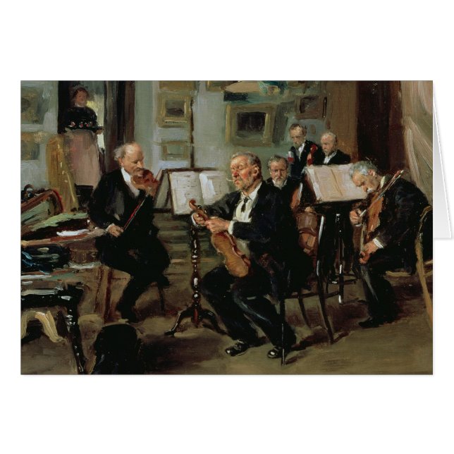Evening musical, 1906 (Anverso (Horizontal))