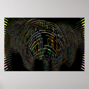 "Event Horizon" Impresión de arte astronómico Blac