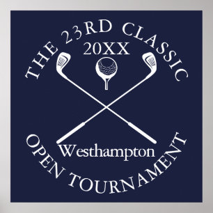 Evento Clásico del Torneo de Golf Señal Azul Marin