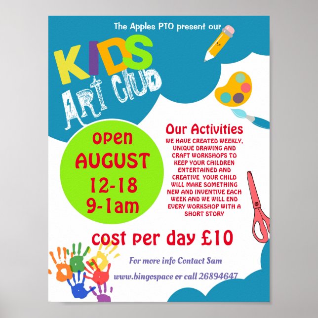 Evento de club de arte (Frente)