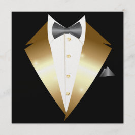 Evento de Corbata Negra de Esmoquin INVITACIÓN