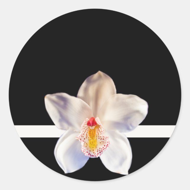 Evento de Sello para sobres de Orquídea Blanca W.. (Anverso)