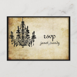 Evento PixDezines rsvp vintage de candelabro/DIY