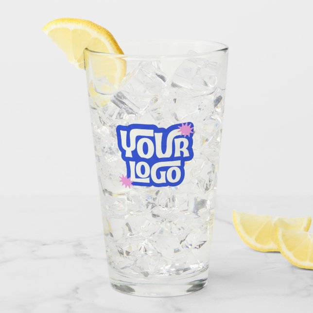 Evento promocional de bebida con logo personalizad (Anverso (hielo))