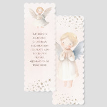 evento religioso angelitos fondo rosa