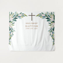Evento Religioso, Tapiz de Póster de Bautizo de Ve