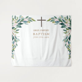 Evento Religioso, Tapiz de Póster de Bautizo de Ve