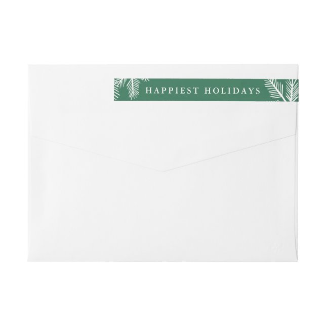 Evergreen Pine Green Holiday Return (Reverso)