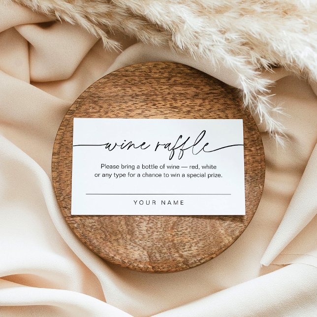 EVERLEIGH Wine Raffle Ticket Bridal Shower Game (Subido por el creador)