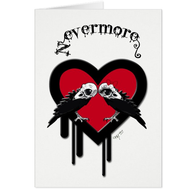 Evermore (Grabado negro) (Frente)