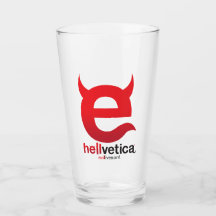 Evil “e” – Vaso de cerveza pint