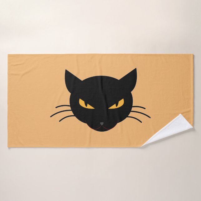 Evil Kitty (Toalla de baño)