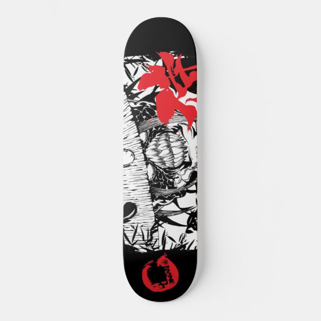 Evil shinobi skateboard (Anverso)