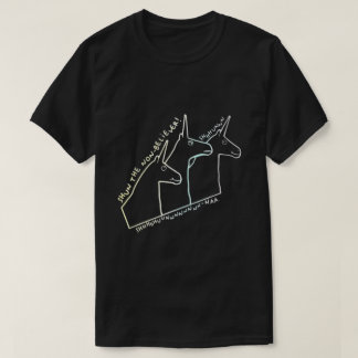 Evitar al no creyente camiseta