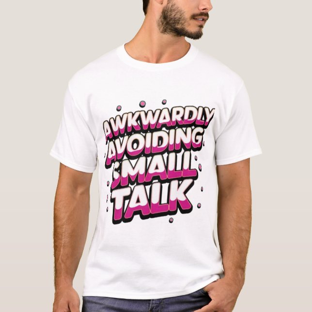 Evitar torpes pequeñas camisetas de llamadas - Ret (Anverso)
