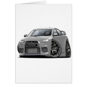 Evo Silver Car