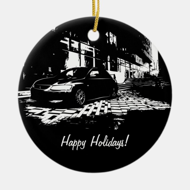 Evolución 9 ornamentos del navidad (Frente)