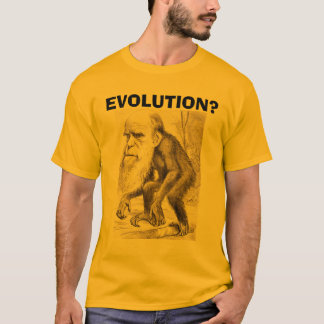 ¿Evolución de Charles Darwin? Camiseta