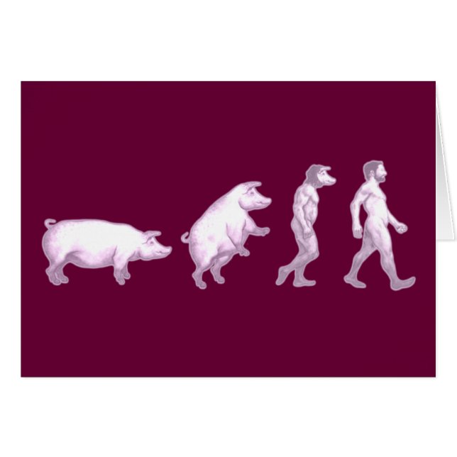 Evolución de hombres (Anverso (Horizontal))