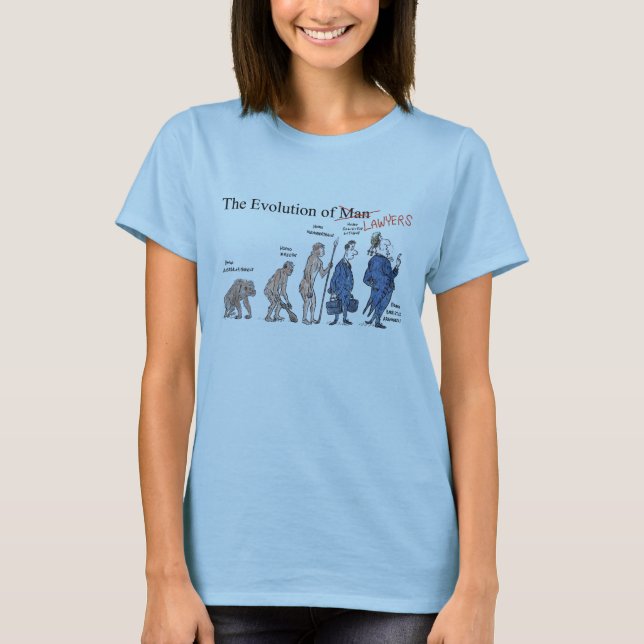 Evolución de la camiseta de las mujeres del hombre (Anverso)