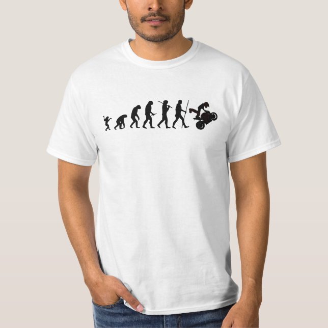 Evolución de la camiseta del moto (Anverso)