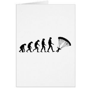 Evolución de lanzarse en paracaídas