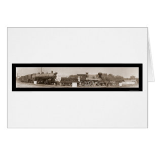 Evolución de los trenes Foto 1913