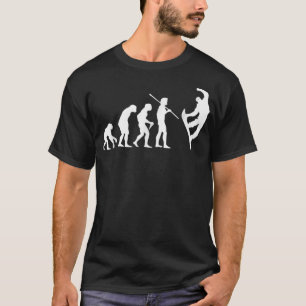 Evolución de Snowboard camiseta para hombres muje