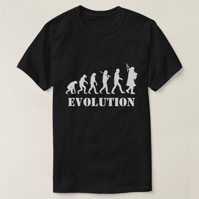 Evolución de una camiseta escocesa (Diseño del anverso)