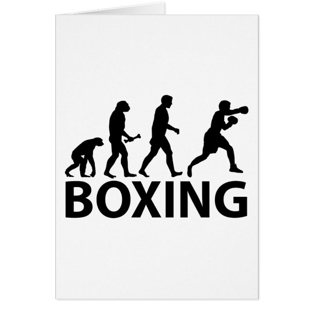 Evolución del boxeo (Frente)