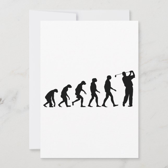 Evolución del golf (Anverso)