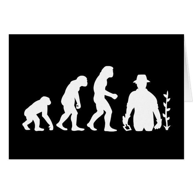 Evolución del jardinero (Anverso (Horizontal))