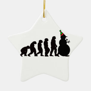 Evolución del ornamento del muñeco de nieve