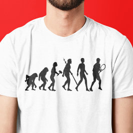 Evolución del tenis en Guay, camiseta para adultos