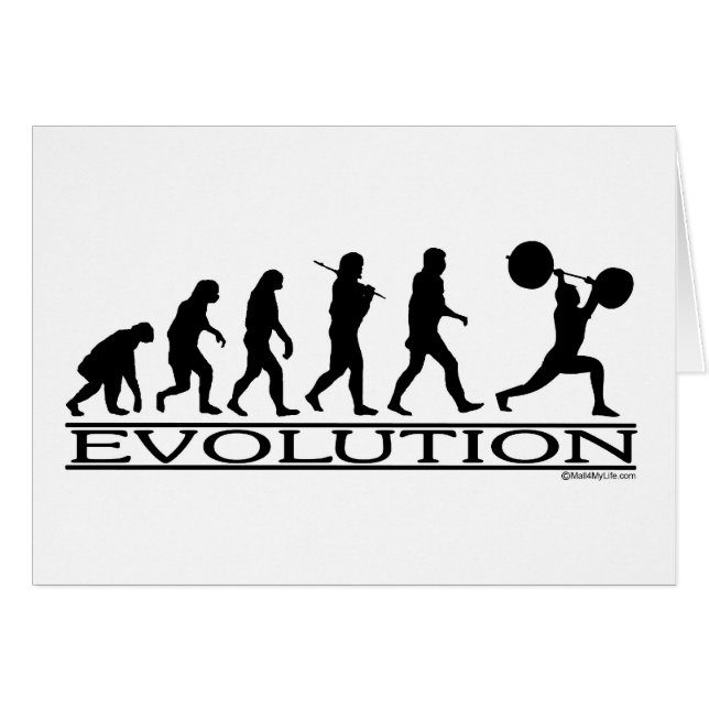 Evolución - levantador de peso (Anverso (Horizontal))