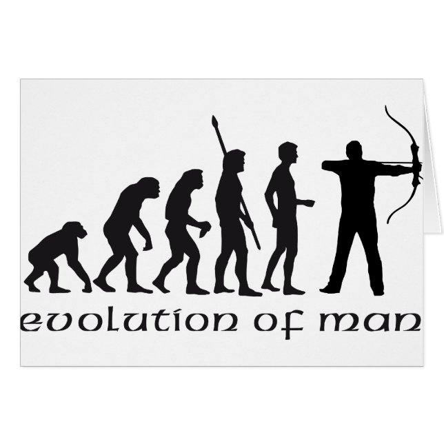 evolution bow and arrow (Anverso (Horizontal))