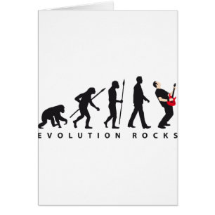 evolution e-guitar rock