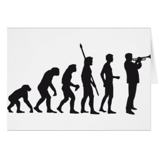 evolution trumpet player