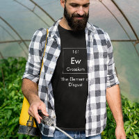 Ew El elemento de la camiseta repugnante