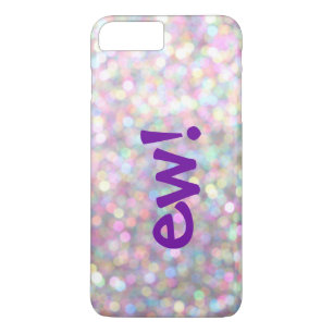 ¡Ew! Funda Sparkly Purple iPhone 7 Plus