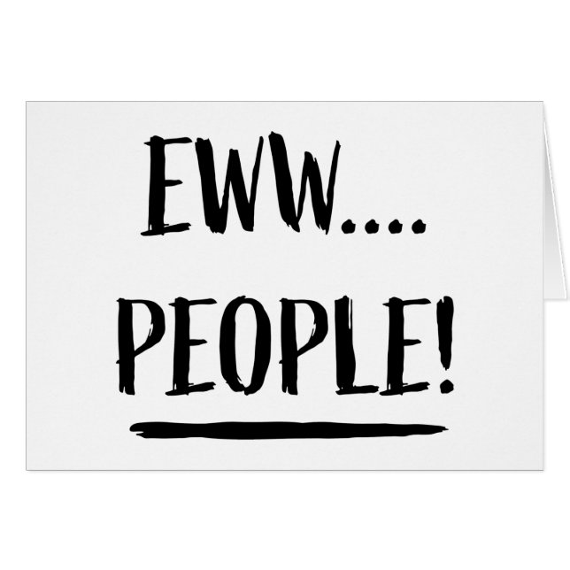 Eww People (Anverso (Horizontal))