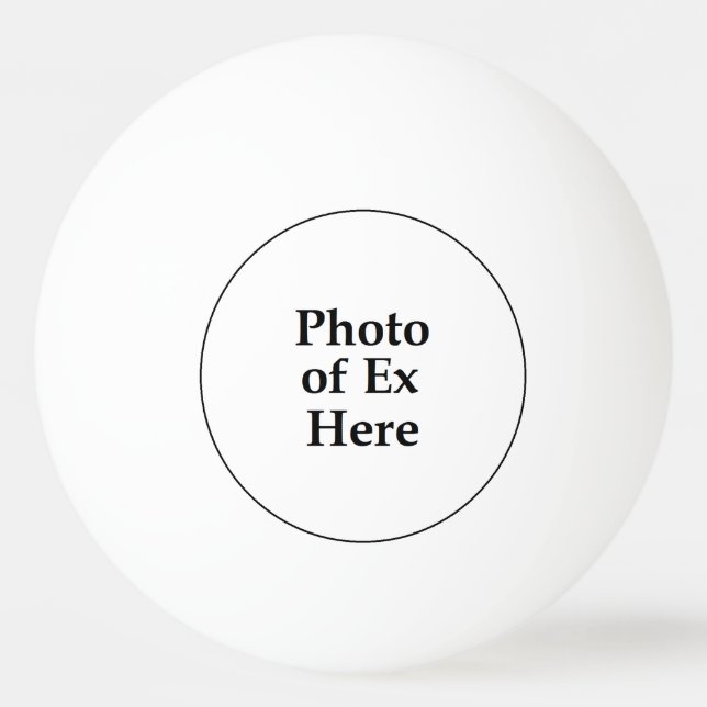 Ex bola de ping-pong de la foto (Anverso)