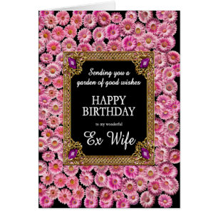 Ex esposa Birthday Pink Daisies