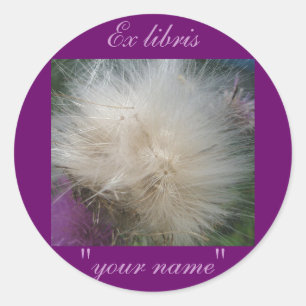 Ex Libris Thistle envía Pegatinas a Personalizar
