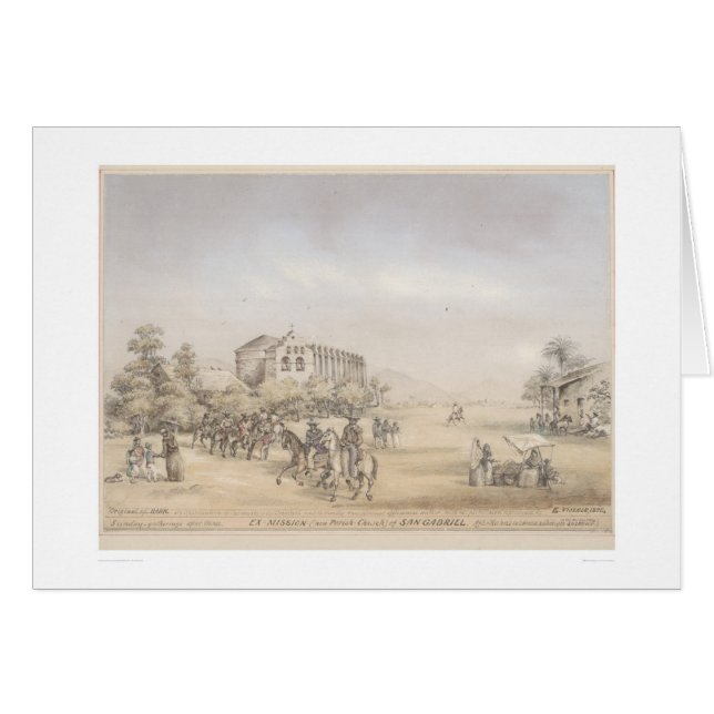 Ex-Misión… de San Gabriel (1318) (Anverso (Horizontal))