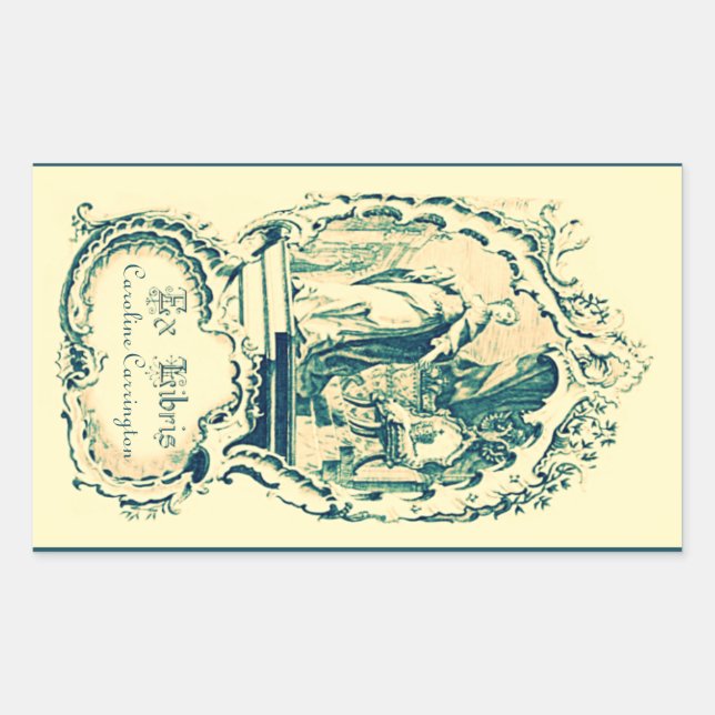 Ex Pegatinas de Libris (Anverso)