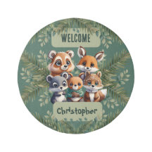 Exageración de llaveros de madera caprichosos